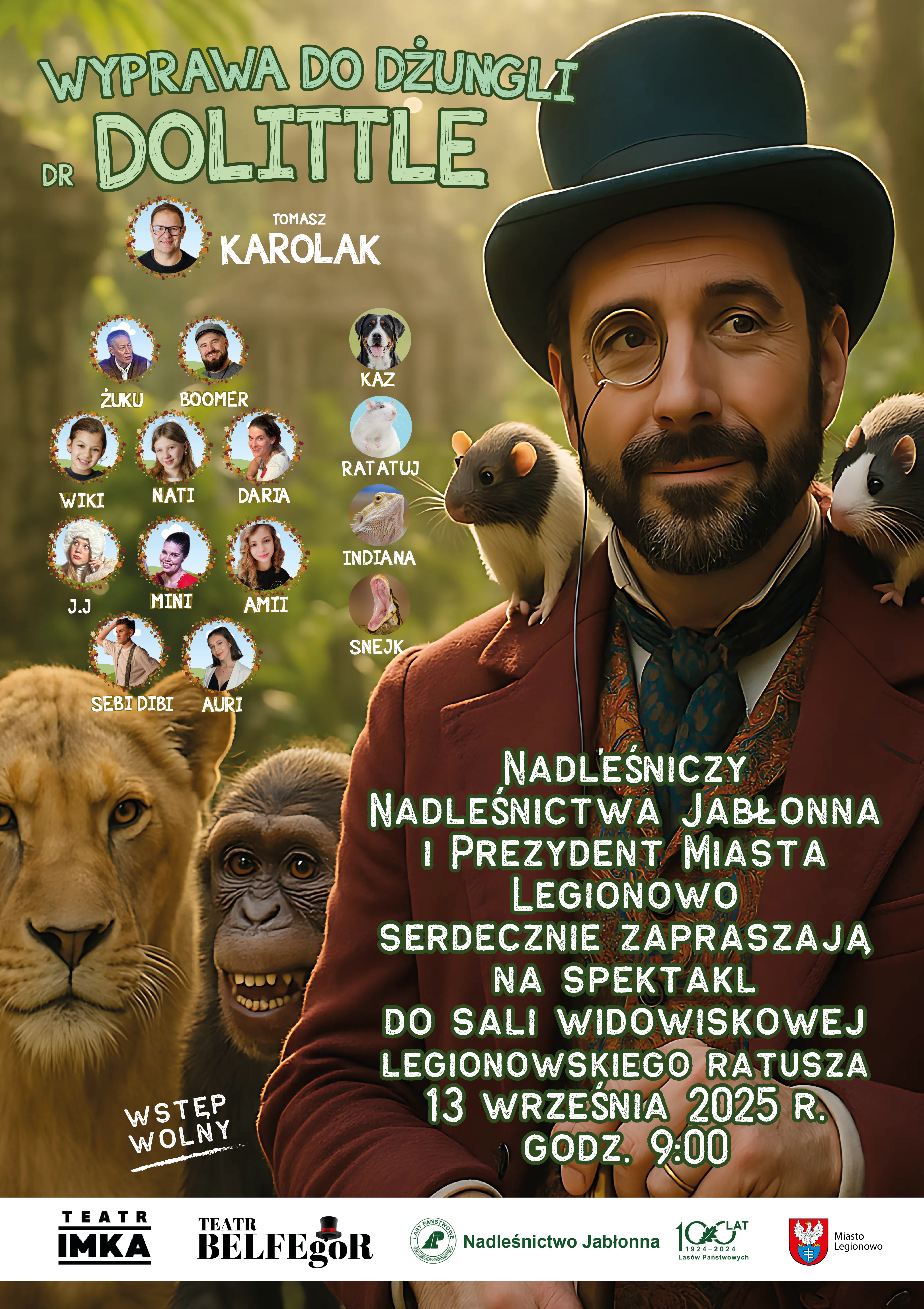 Zaproszenie na spektakl Wyprawa do dżungli dr Dolittle 13 09 2025.jpg (9.83 MB)